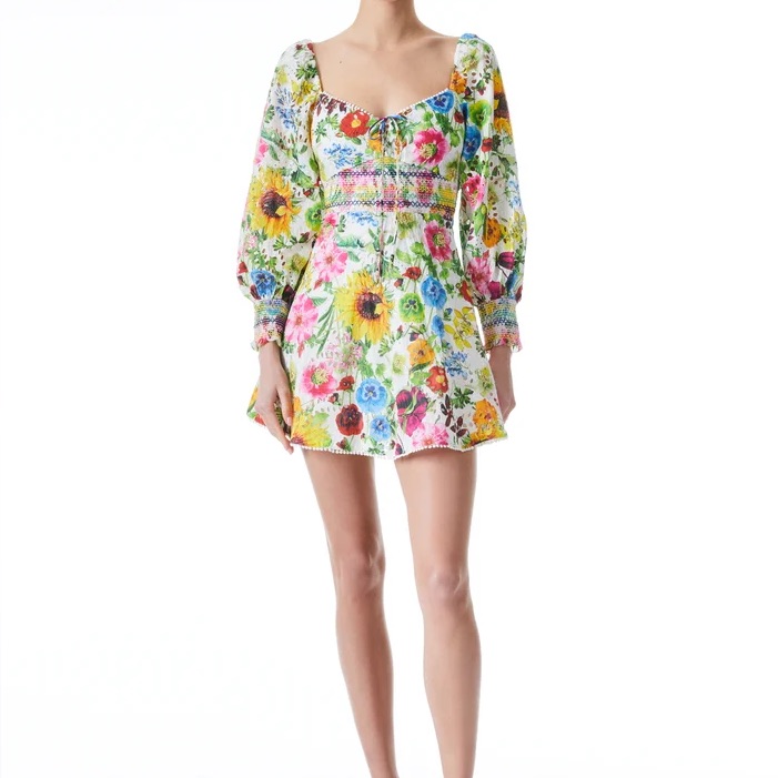 Alice And Olivia Crawford Sweetheart Dress Size 0